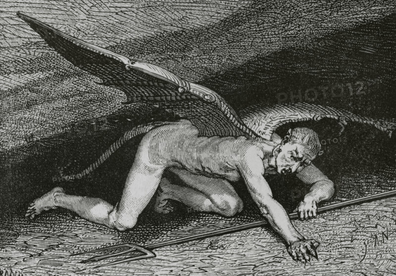 The Divine Comedy (1307-1321): Inferno (Hell), 1888.  Creator: Jean Edouard Dargent.
