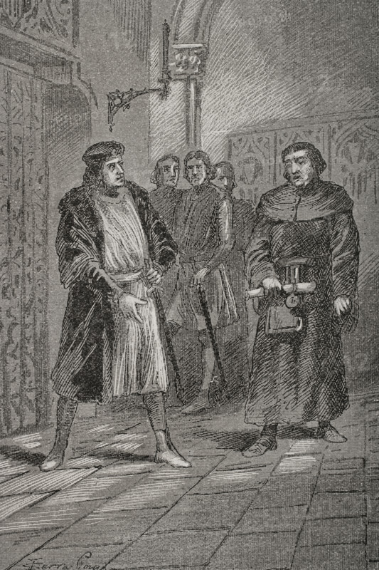 General Courts of the Crown of Aragon in Teruel, 1427, (1890).  Creator: Joan Serra y Pausas.