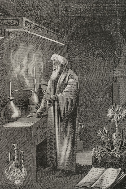 bn Zuhr, (c1092-c1162), Andalusi physician, philosopher and poet, 1890.  Creator: Joan Serra y Pausas.