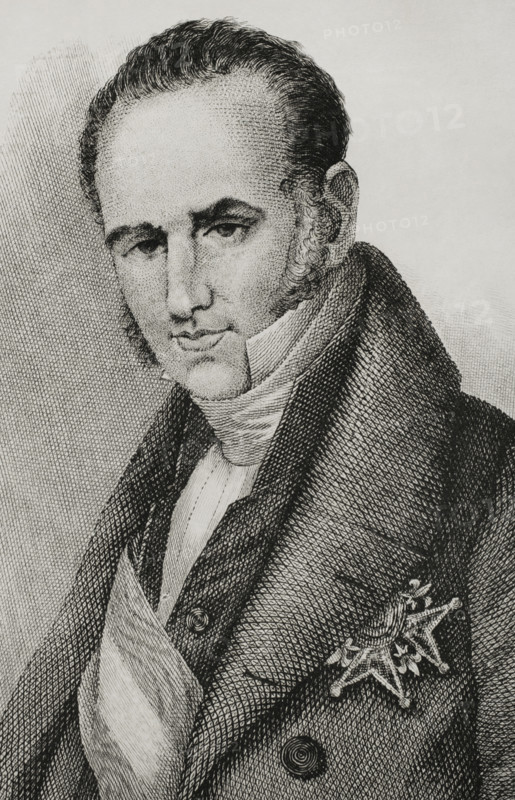 Juan Bautista Erro y Azpiroz (1773-1854), Spanish philologist, minister of Ferdinand VII..., 1842.  Creator: Jose Gomez.