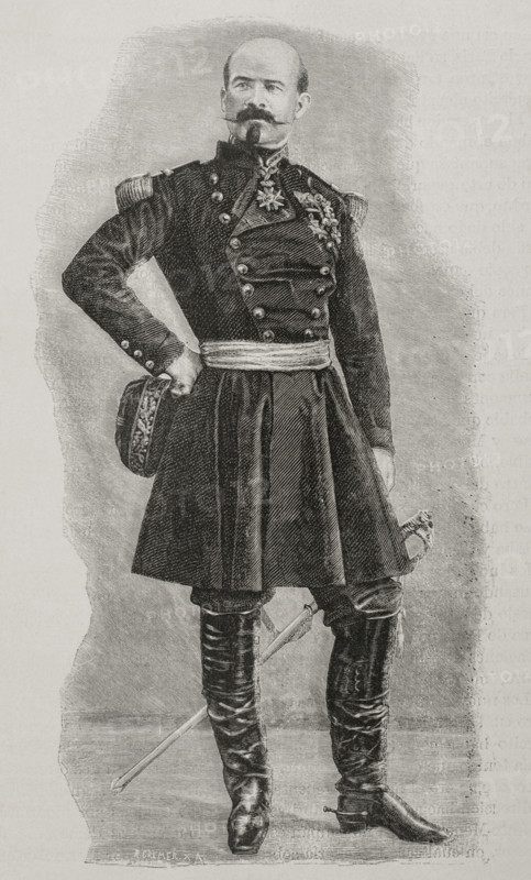 Louis-Jules Trochu (1815-1896), French military and politician, 1891. Creator: R. Cremer.