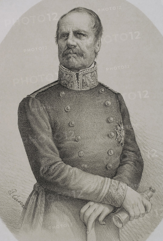 Rafael Maroto, (1783-1847), Spanish military who fought on the Carlist faction during the 1st..,1869 Creator: Jose Cuevas.