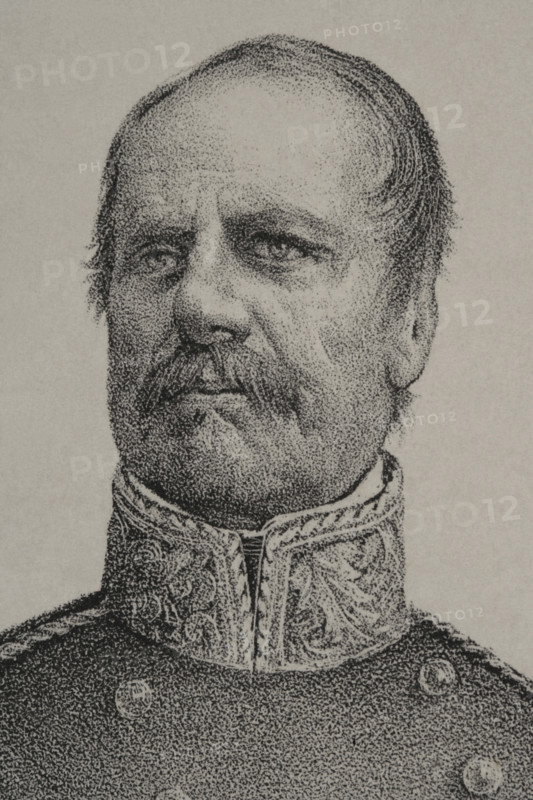 Rafael Maroto (1783-1847), Spanish military who fought on the Carlist faction during the 1st...,1869 Creator: Jose Cuevas.