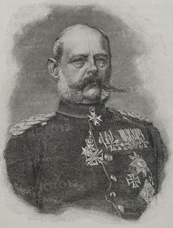 Alexander August Wilhelm von Pape, (1813-1895), Royal Prussian infantry Colonel-General...1891. Creator: Unknown.