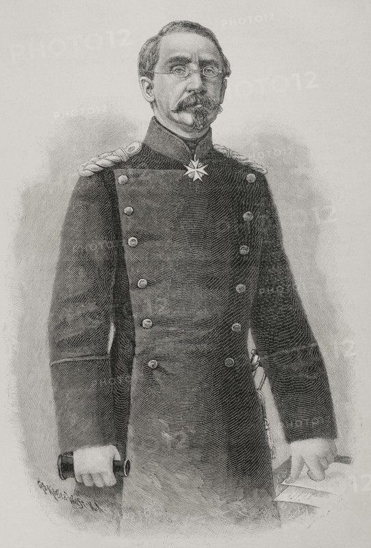 August Karl von Goeben, (1816-1880), Prussian general, 1891.  Creator: Unknown.