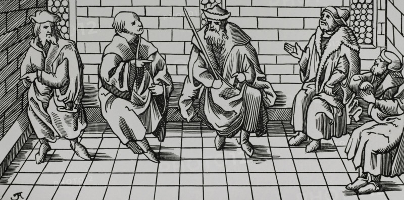 Bailiff's Court, 1552, (1878). Creator: Unknown.