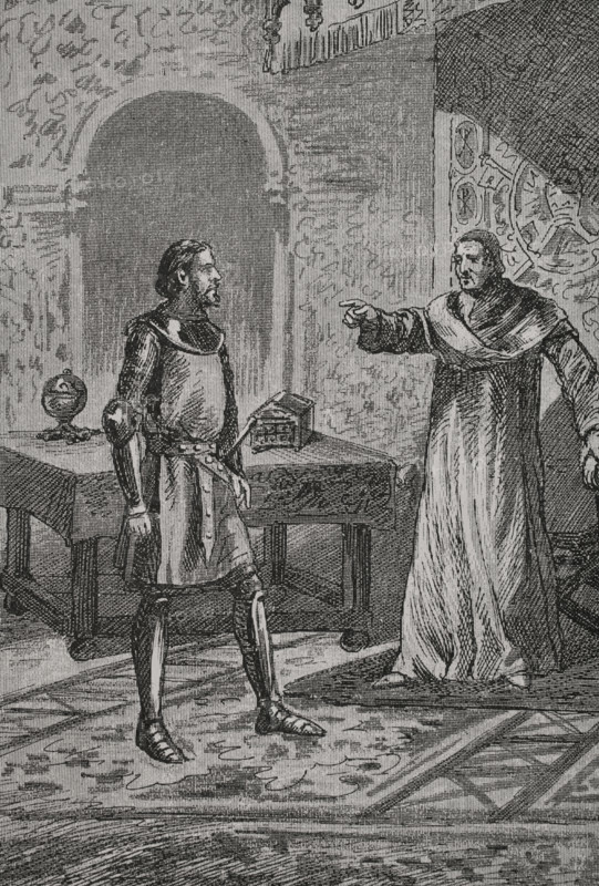 Boniface VIII, (c1235-1303), Pope of the Catholic Church (1294-1303), 1890. Creator: Unknown.