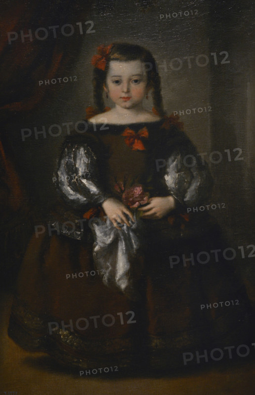 Portrait of a Girl in the 17th-century Style, c1840.  Creator: Leonardo Alenza.