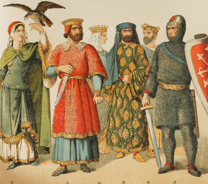 History of France, 1000, (1884). Creator: Unknown.