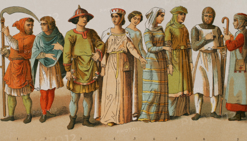 History of France, 1000, (1884).  Creator: Unknown.