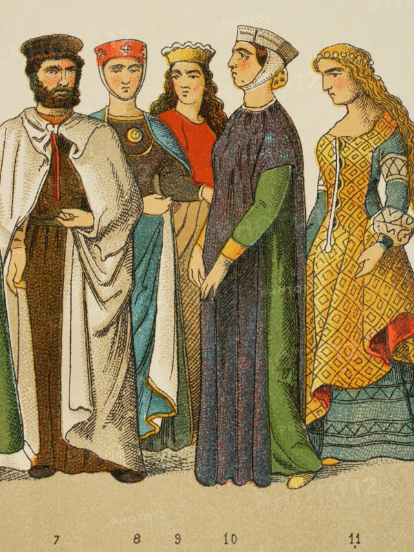 History of Germany, Middle Ages, 1200, (1881).  Creator: Unknown.