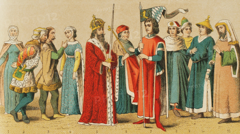 History of Germany, Middle Ages, 1400-1450, (1881).  Creator: Unknown.