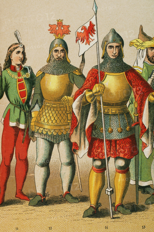 History of Germany, Middle Ages, 1400-1450, (1881).  Creator: Unknown.