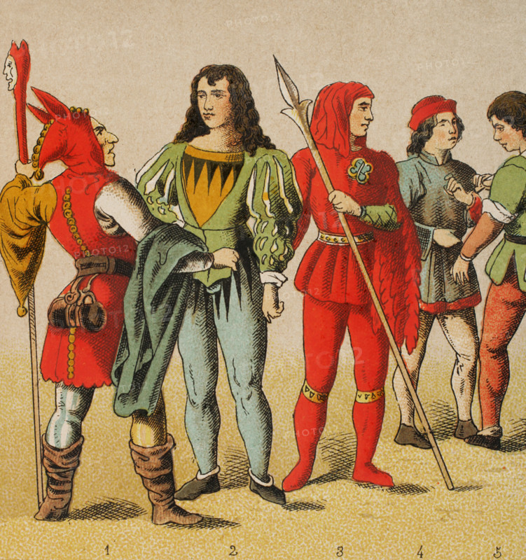 History of Germany, Middle Ages, 1450-1500, (1881).  Creator: Unknown.
