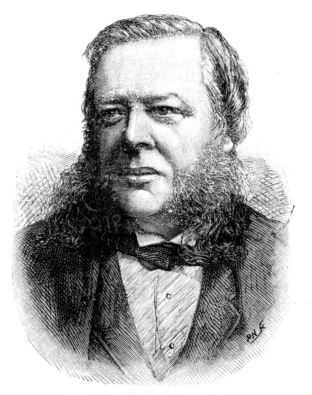 The late Dr. Wylde, musical composer, 1890. Creator: Unknown.