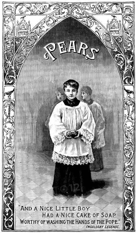 Advertisement for Pears’ Soap, 1890. Creator: Unknown.