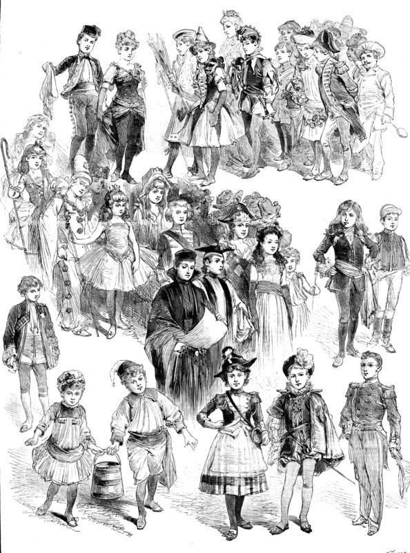 Juvenile Fancy-Dress Ball given by the Lady Mayoress at the Mansion House, 1890. Creator: R. Taylor.