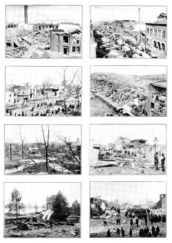 The Cyclone at Louisville, Kentucky, United States, 1890. Creator: Unknown.