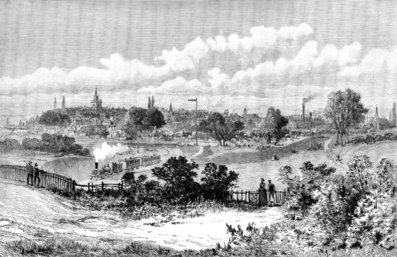 Aylesbury, visited by the Queen, May 14, 1890. Creator: Unknown.
