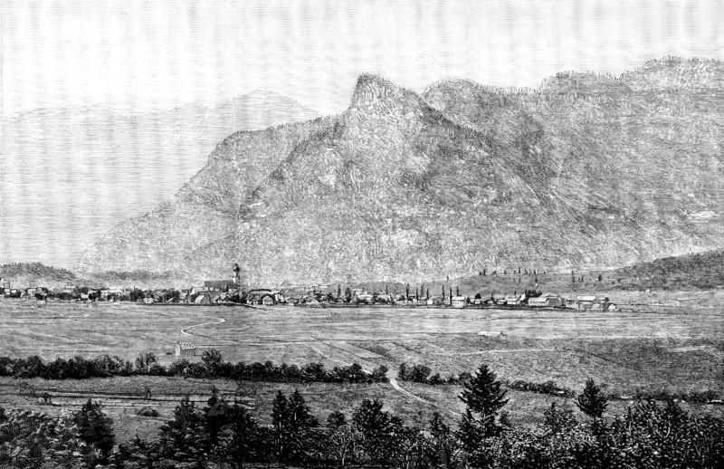 Ober-Ammergau, Bavaria, where the "Passion Play" is performed, 1890. Creator: Unknown.