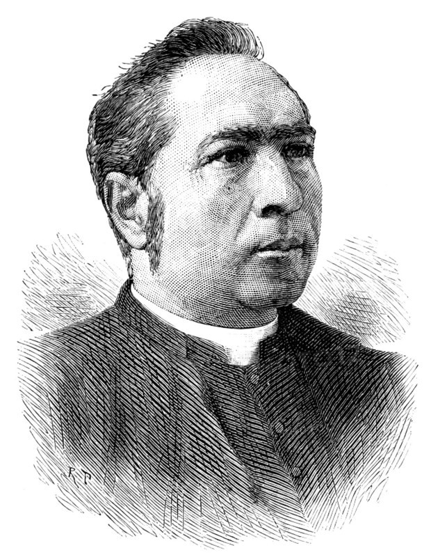 The Right Rev. D. Lewis Lloyd, the new Bishop of Bangor, 1890. Creator: Unknown.