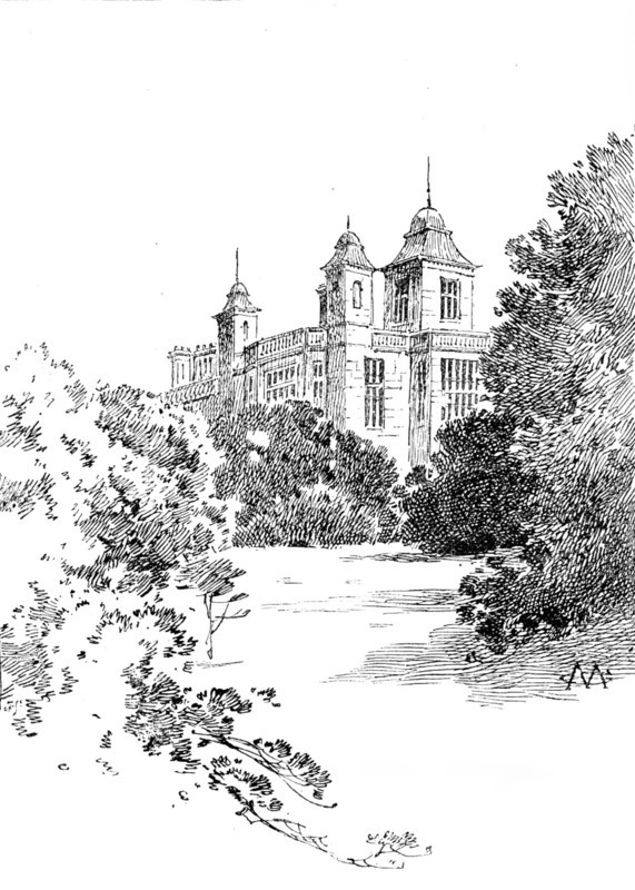 English Homes - No. XXIV. Audley End: a peep at the house, 1890. Creator: Unknown.