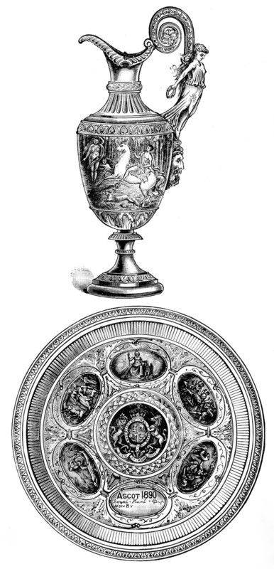 The Ascot Royal Hunt Cup, 1890. Creator: Unknown.