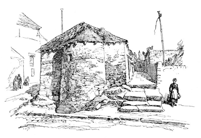 Remains of the Old Fort, Plymouth, 1890. Creator: Unknown.