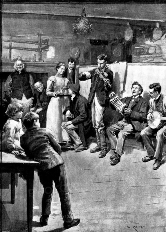 The Song That Reached My Heart, 1895. Creator: George Meisenbach.