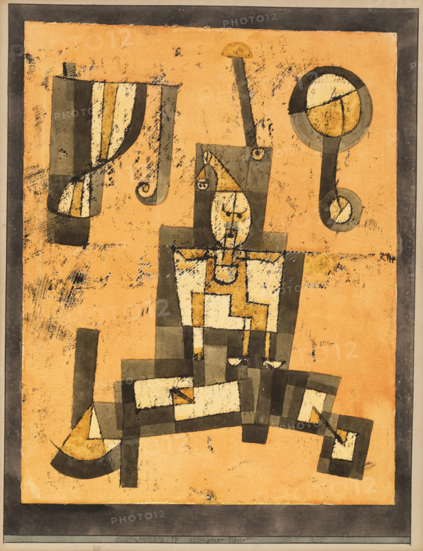 Captive Pierrot, 1923. Creator: Paul Klee.