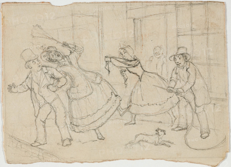 Prankster, c1820-1865. Creator: David Claypoole Johnston.