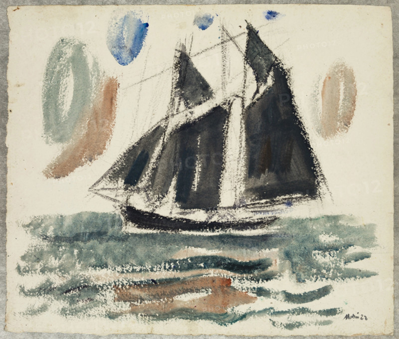Nova Scotian, 1922. Creator: John Marin.