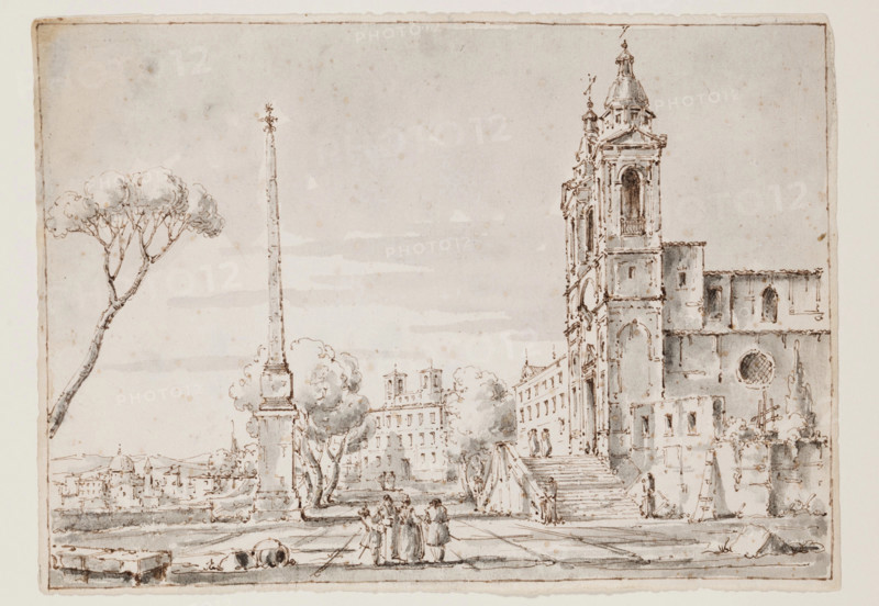 Spanish Steps, between 1750 and 1800. Creator: Unknown.