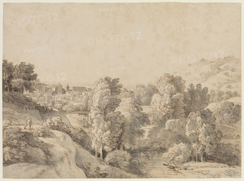 Landscape, 18th or 19th century. Creator: Jean Antoine Constantin.