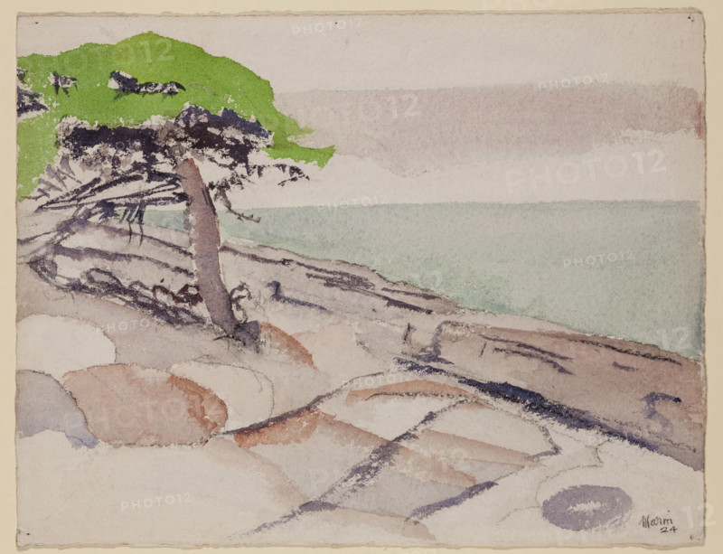 Andrew's Island, Stonington, Maine, 1924. Creator: John Marin.