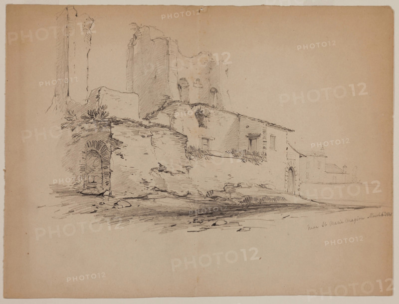 Near Saint Maria Magion, March 6th, 1841. Creator: John William Casilear.
