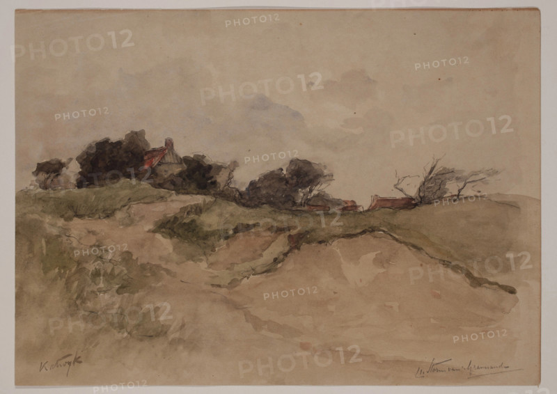 The Downs near Katwyk, c1860-1920. Creator: Carel Nicolaas Storm.