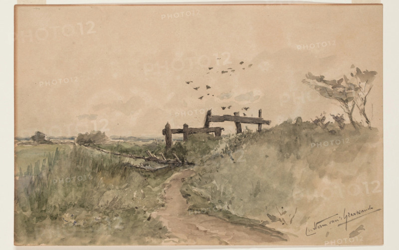 In the Downs, possibly 1855. Creator: Carel Nicolaas Storm.