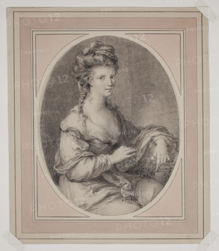 Portrait of a Woman, between mid-18th and early 19th century. Creator: Circle of Angelica Kauffman.