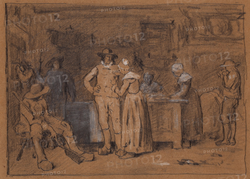 Hoc Signo Vinces, 1880. Creator: Thomas Hovenden.