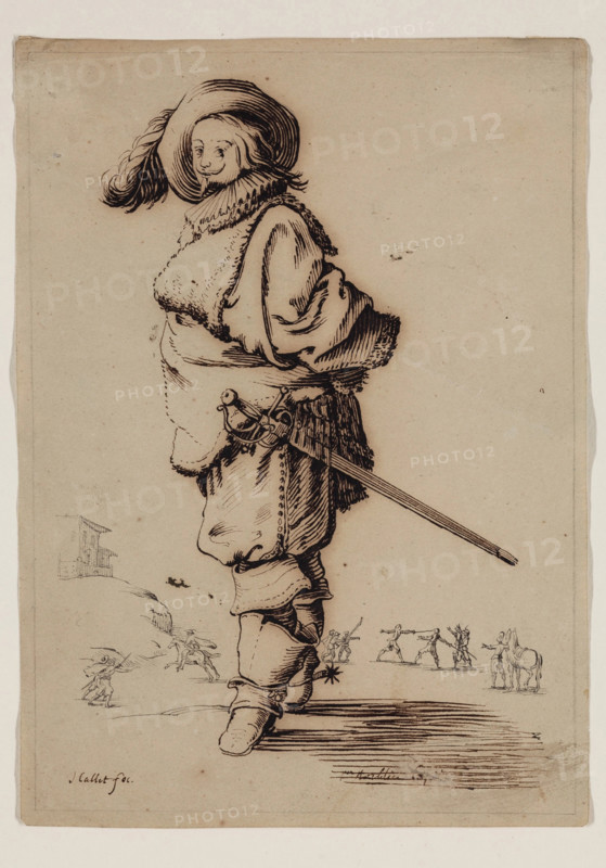 Gentleman with a Fur Plastron, c1800. Creator: Unknown.