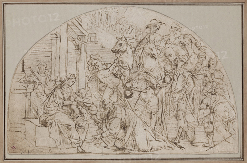 Adoration of the Magi, early 16th century. Creator: Unknown.