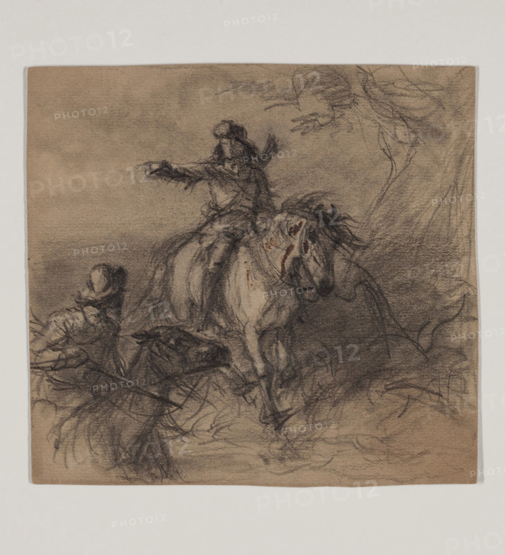 Major Washington on Mission, late 19th century. Creator: Felix Octavius Carr Darley.