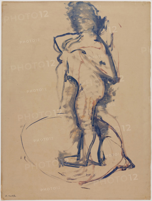 Woman in a Tub, c1900. Creator: Henri Matisse.