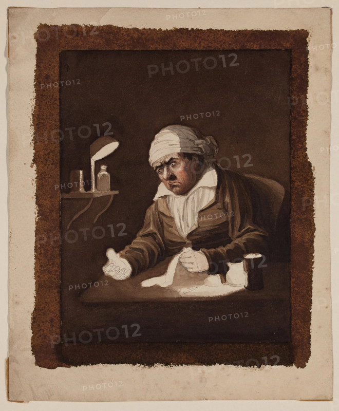 Figure Study, c1820-1865. Creator: David Claypoole Johnston.