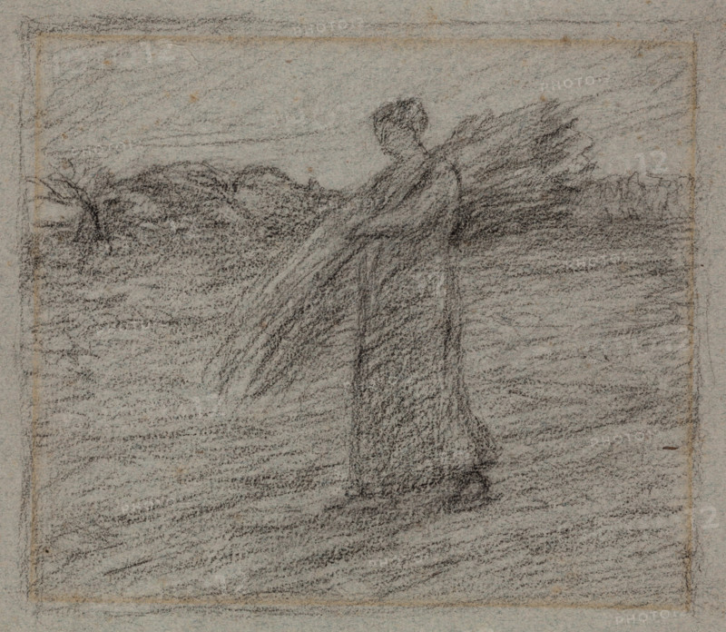 The Gleaner, c1870-1896. Creator: Wyatt Eaton.