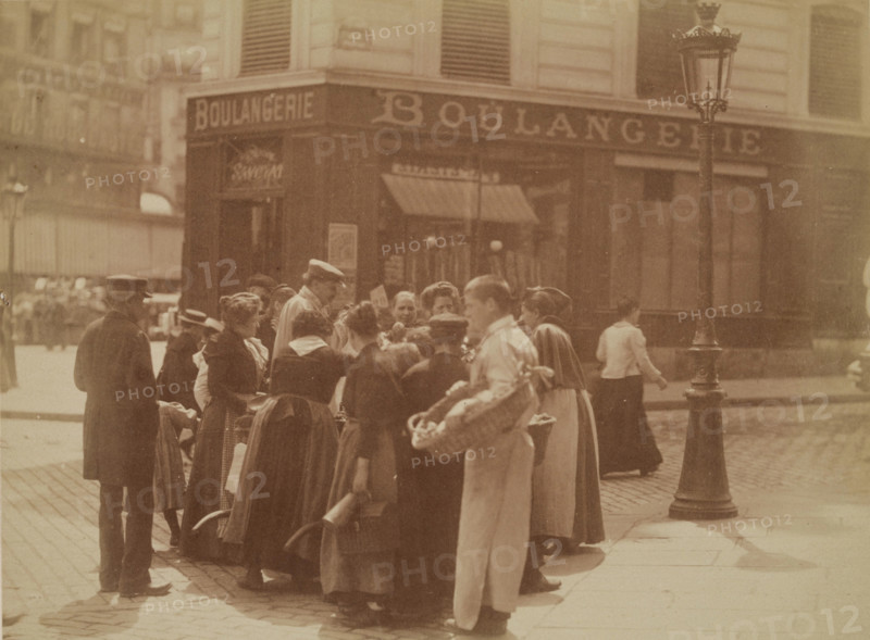 A Corner of Place Mouffetard, between 1900 and 1927. Creator: Eugene Atget.