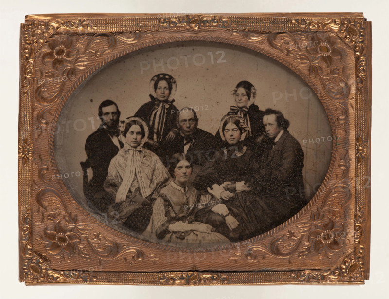 Group Portrait with Jane P. Hoyt, between 1860 and 1870. Creator: Unknown.