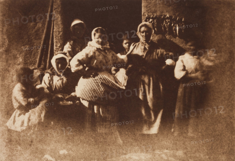 Unknown Women, between 1843 and 1847. Creators: David Octavius Hill, Robert Adamson, Hill & Adamson.
