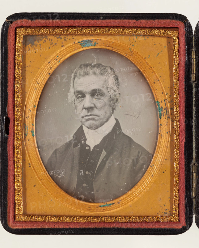 Portrait of a Quaker Man, 19th century. Creator: Unknown.